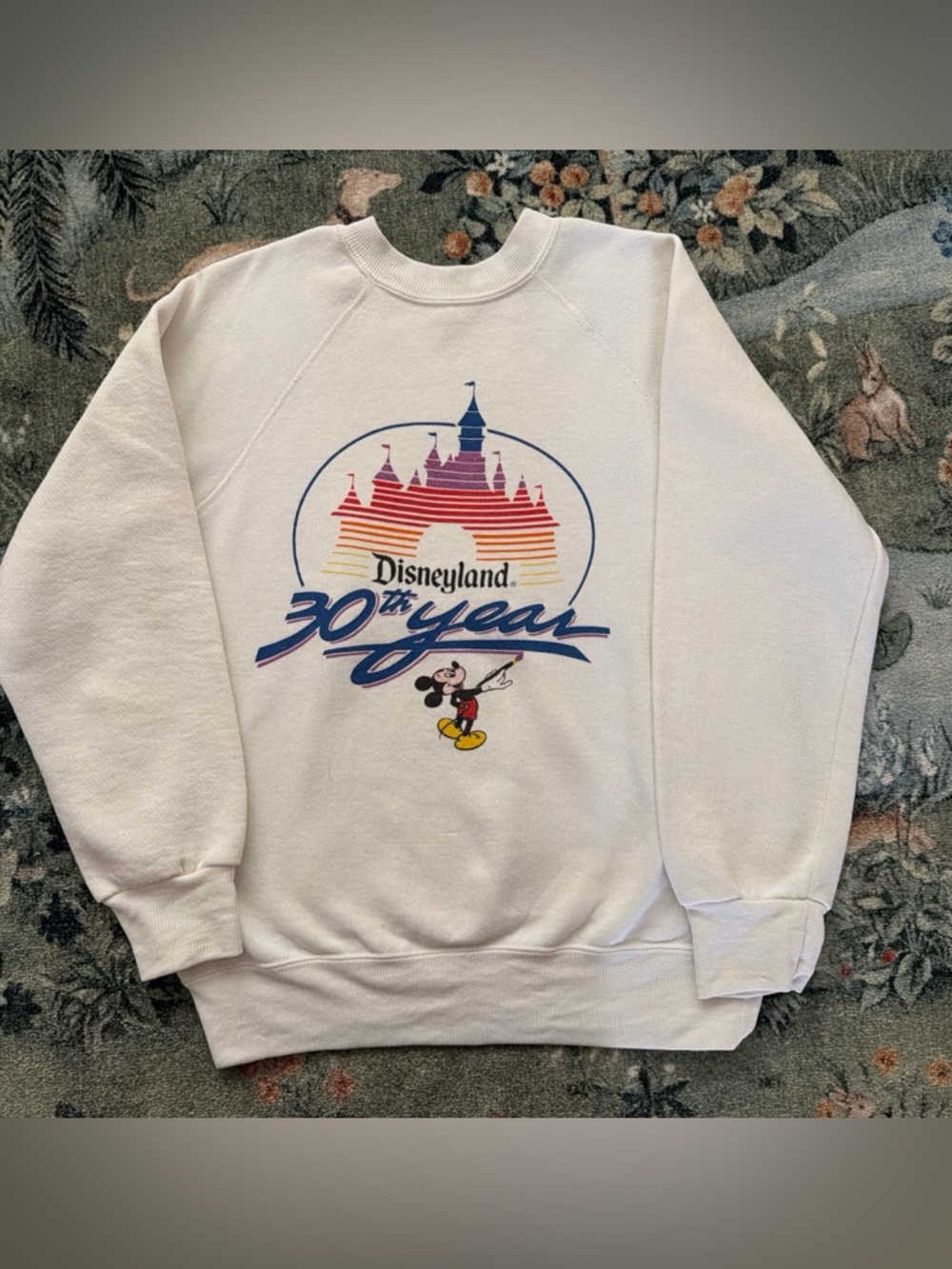 Vintage 1985 Disneyland 30th Anniversary Sweatshirt